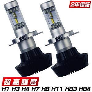 HB4 LEDヘッドライト フォグランプ 8000LM 6500k 車検対応 二面発光 高輝度 LEDバルブ 2個P