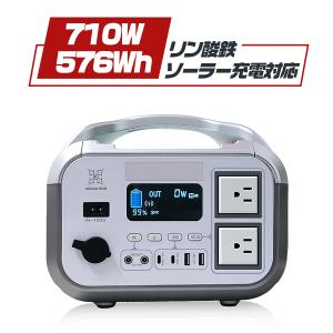 ポータブル電源 大容量 450,000mAh / 1440Wh 蓄電池 最大出力3000W