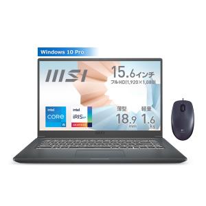 【マウスセット】ノートPC Modern 15 Corei5/15.6FHD/16GB/SSD512GB/Windows10Pro(ひかりTVショッピング限定モデル)｜hikaritv