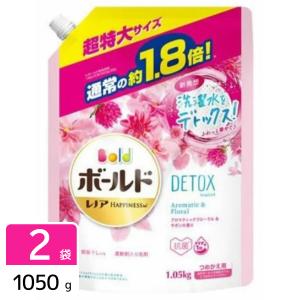 P&G ボールド 液体 洗濯洗剤 アロマティックフローラル＆サボンの香り 詰め替え 超特大 1050g 2袋｜hikaritv