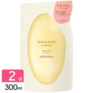 和の実 by ヘアレシピ  うるつや シャンプー 詰め替え 300ml 2袋セット｜hikaritv