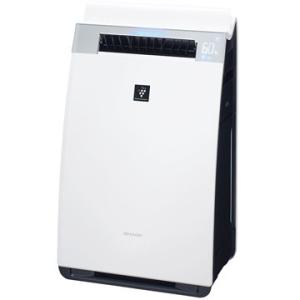 SHARP 加湿空気清浄機 プレミアムモデル プラズマクラスター25000 ホワイト KI-GX75-W