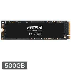 Crucial 内蔵SSD P5 500GB 3D NAND NVMe PCIe M.2 SSD CT500P5SSD8JP｜hikaritv