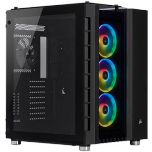 Corsair PCケース Crystal 680X RGB Tempered Glass -Black- CC-9011168-WW｜hikaritv