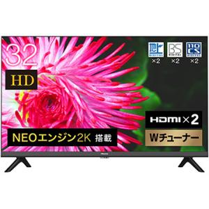 Hisense 32V型液晶TV　地デジ/BS/CS　Wチューナー搭載 32A35G