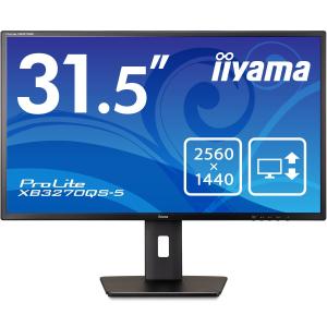 iiyama 液晶ディスプレイ 31.5型/2560×1440/ブラック XB3270QSB5｜hikaritv