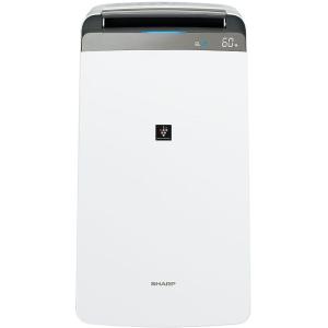 SHARP シャープ 衣類乾燥 除湿機 プラズマクラスター 7000 16L/日 コンプレッサー式 排水タンク容量 約4.5L ハンドル付 ホワイト(CV-R180の旧型番) CV-R180-W