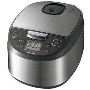 SHARP マイコン式炊飯器 5.5合炊き シルバー KS-S10J-S