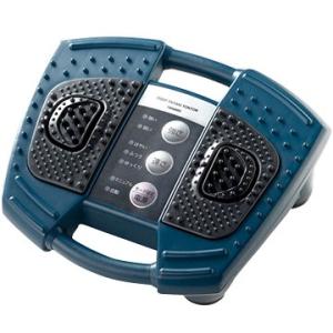 ツインバード フットマッサージャー フットタタキトントン ネイビーブルー EM-2706BL