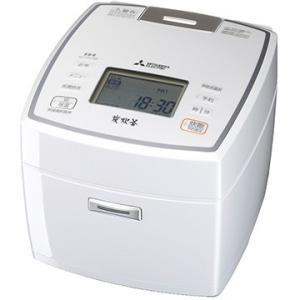 三菱電機 IH炊飯器 備長炭 炭炊釜 5.5合炊き ピュアホワイト NJ-VV109-W