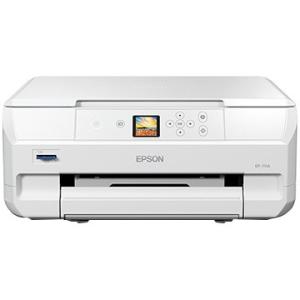 EPSON A4インクジェット複合機 Colorio ホワイト EP-711A