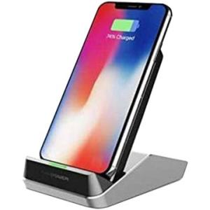 RAVPower 10W ワイヤレスチャージャー スタンド型 ブラック RP-PC076