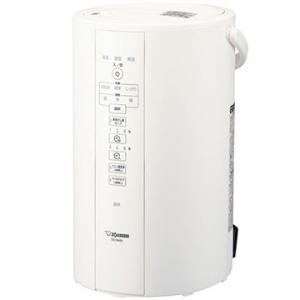 象印マホービン スチーム式加湿器 加湿量480ml/h 大容量4Lタンク ホワイト EE-DA50-WA