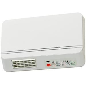 山善 脱衣所温風セラミックヒーター 壁掛式 ホワイト DFX-RJ12-W