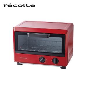 recolte(レコルト) コンパクトオーブン レッド ROT-1-R｜hikaritv