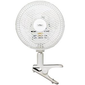 TOSHIBA 18cm クリップ扇風機 壁掛兼用タイプ ホワイト TLF-18CL23-W