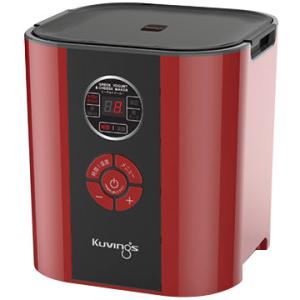クビンス ヨーグルト＆チーズメーカー レッド KGY-713SM-R