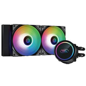 Deepcool CPUクーラー GAMMAXXL240 A-RGB DP-H12CF-GL240-ARGB