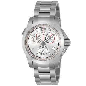 LONGINES  メンズ コンクエスト シルバー L3.701.4.76.6