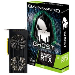 Gainward グラフィックカード RTX3060 GHOST 12G GDDR6 192bit 3-DP HDMI NE63060019K9-190AU-G
