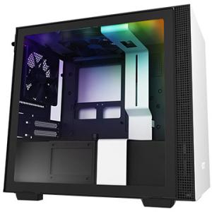 NZXT PCケース HH210i mini-ITXケース RGB LED発光＆ファン制御機能搭載  CA-H210I-W1