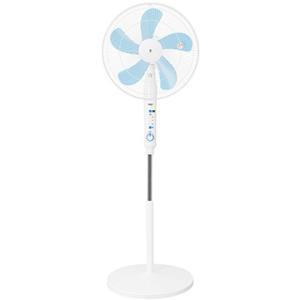 YAMAZEN 40cm フロアー扇 押しボタン式 風量6段階 ホワイト YFT-B402-W