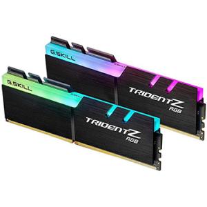 G.SKILL 内蔵メモリ Trident Z RGB DDR4-3200MHz CL16-18-18-38 1.35V 16GB  F4-3200C16D-16GTZR