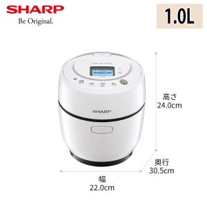 SHARP シャープ ヘルシオ HEALSIO  ホットクック 10L 1-2人分 86メニュー ホワイト KN-HW10G-W