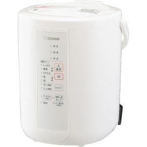 象印マホービン ZOJIRUSHI スチーム式加湿器 2.2L ホワイト 大容量 木造6畳まで/プレハブ洋室10畳まで 日本製 乾燥対策 EE-RR35-WA