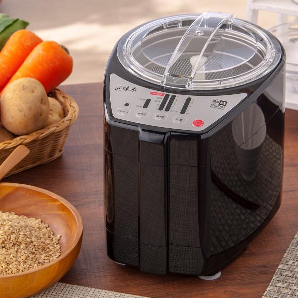 山本電気 精米機 MICHIBA KITCHEN PRODUCT 匠味米 ブラック MB-RC52B