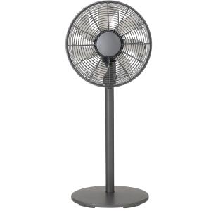 コイズミ DCモーター リビング扇風機 メタル調 リモコン付 シルバー KLF-3027/S