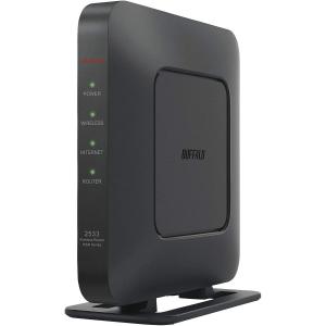 BUFFALO 無線LAN親機 WiFiルーター 11ac/n/a/g/b 1733+800Mbps WiFi5/Ipv6対応 ブラック WSR-2533DHPLB/DB