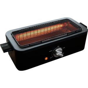 山善 減煙 電気七輪 ESR-Q100-B