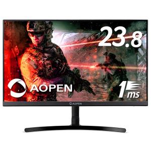 Acer 23.8型ワイド液晶ディスプレイ (1920×1080/ミニD-Sub HDMI/ブラック/スピーカー：あり/IPS/非光沢/フルHD/16:9/250cd/1ms/75Hz/FreeSync) 24ML2Ybmix｜hikaritv