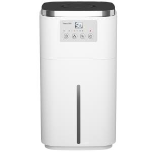 YAMAZEN 大型 スチームファン式加湿器 上部給水 タンク容量15L KSF-N1501-W