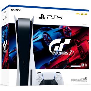 ソニー ［在庫限り］［PS5］PlayStation5(価格改定モデル) 本体 ディスクドライブ搭載 グランツーリスモ７ 同梱版 プレイステーション5 プレステ CFIJ-10002