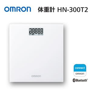 OMRON オムロン 体重計 スマホアプリ「OMRON connect」対応 ホワイト HN-300T2-JW｜hikaritv