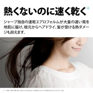 シャープ ドライヤー プラズマクラスター be...の詳細画像2