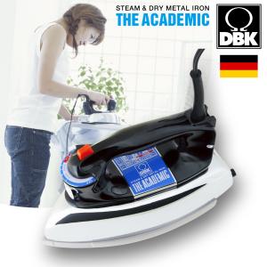 DBK DBK スチーム&ドライアイロン ブラック THE ACADEMIC ドイツ家電 軽量 ハイパワー レトロ J80TC｜ひかりTVショッピングYahoo!店