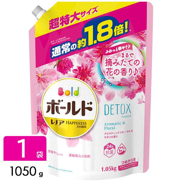 ［在庫限り特価］ボールド 液体 洗濯洗剤 アロマティックフローラル&amp;サボンの香り 詰め替え 超特大 ...