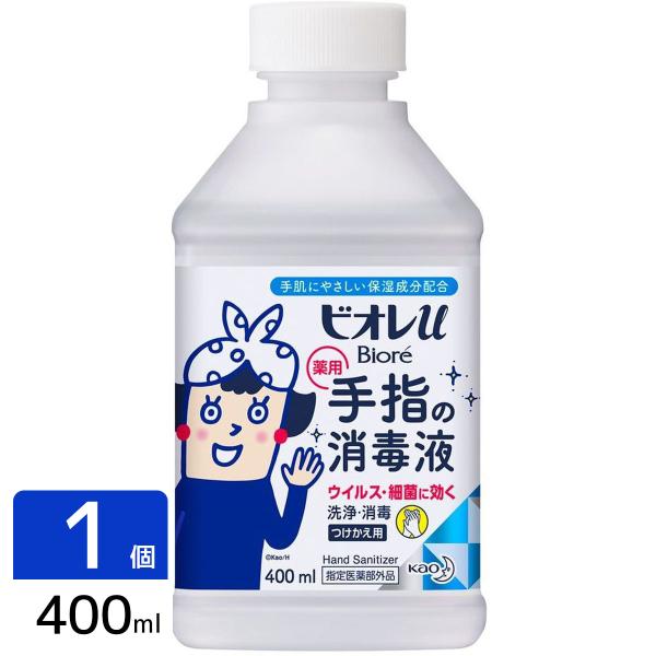 花王 ビオレｕ 手指の消毒液 置き型つけかえ用 400ml 4901301251831