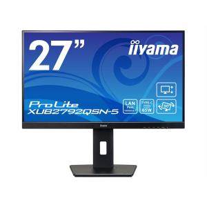 iiyama 液晶ディスプレイ 27型/2560×1440/ブラック XUB2792QSNB5