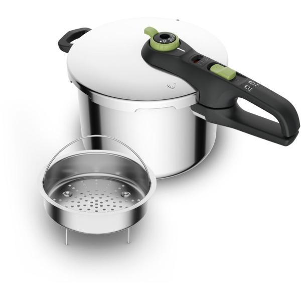 ティファール T-fal 圧力鍋 6.2L IH対応 4~6人用 片手鍋 セキュア トレンディ 10...