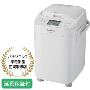 Panasonic 【5年保証付】パナソニック ホームベーカリー ハーフ食パン/1斤 レシピブック付 ホワイト SD-MT4-W｜hikaritv