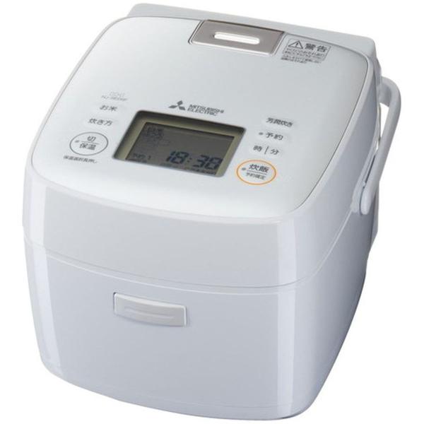 三菱電機 IHジャー炊飯器 3.5合 備長炭 炭炊釜 月白 少量でも旨みを引き出す 一人暮らしに最適...
