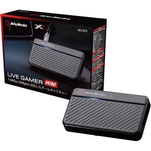 AVerMedia ゲームキャプチャーボックス HDMIパススルー 1920x1080 (60fps) 録画対応 Live Gamer MINI GC311｜hikaritv