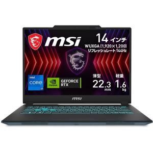 MSI ノートPC Cyborg14/Corei7/14インチ/32GB/M.2 NVMe 1TB/RTX 4060 CYBORG-14-A13VF-6003JP｜hikaritv