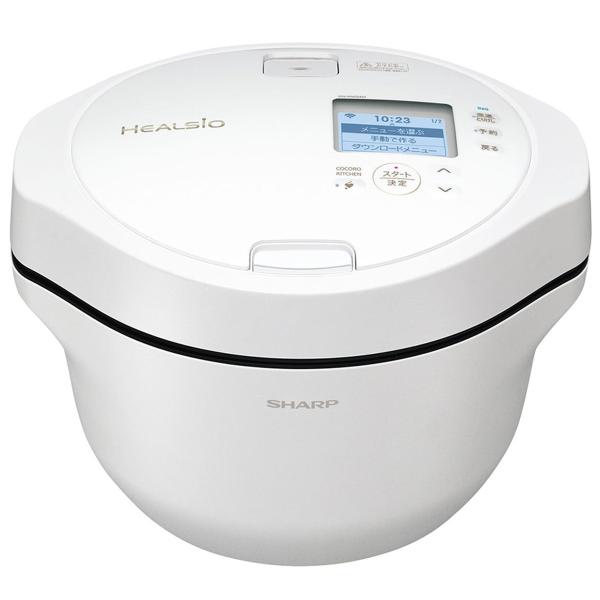 SHARP シャープ 水なし自動調理鍋 ヘルシオ ホットクック proシリーズ 2.4L 2-6人用...