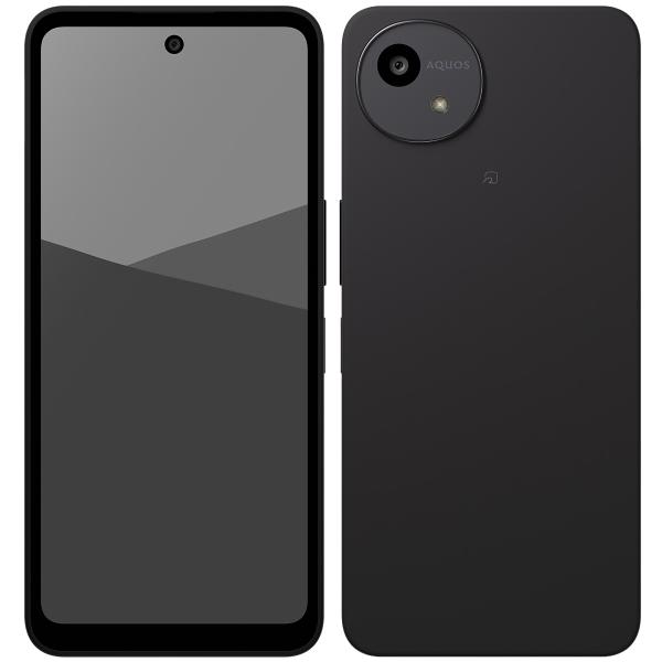 SHARP AQUOS wish5 スミ［SIMフリースマホ］ SH-M32-B