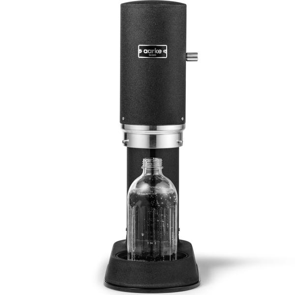 Aarke（アールケ） 炭酸水メーカー カーボネータープロ ブラック(ソーダストリームガスシリンダー...